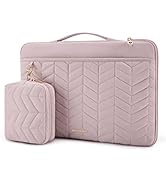 BAGSMART 15-16 inch Laptop Sleeve with Handle, Puffy Padded Laptop Case Bag, Portable MacBook Cas...