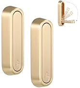 Dntorx Folding Coat Hooks, 2 Pcs Foldable Gold Wall Hooks Heavy Duty Foldable Hook Bathroom Towel...