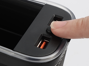 Car seat gap filler organizer
