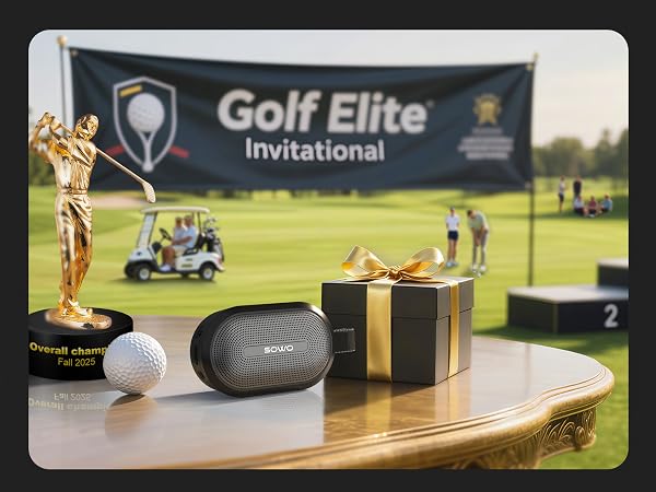 magnetic speaker golf cart