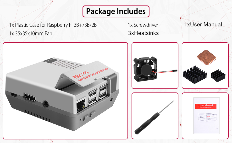 raspberry pi 3b+ accessories