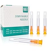 100 Pack 25 Gauge 1 Inch Lab Accessories, Individually Packaged. (25G-1In)