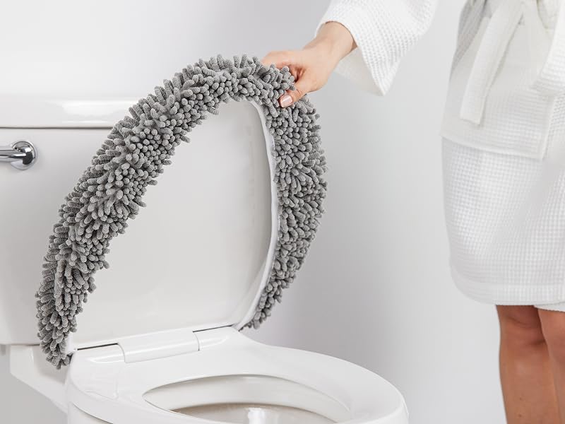 Toilet lid cover, elongated toilet seat cover, toilet cover lid