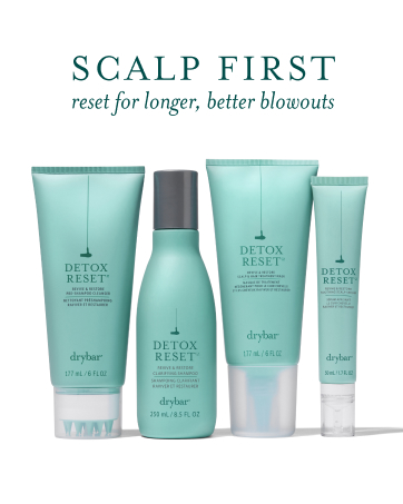 Drybar Detox Reset Collection Scalp Care for longer, better blowouts