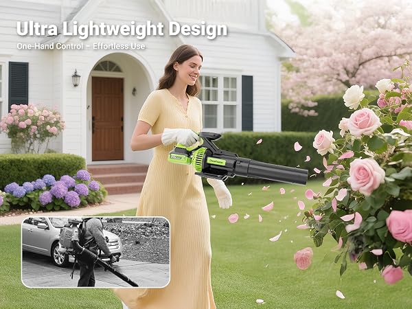 electric leaf blower