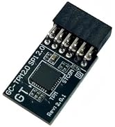 HSSDTECH TPM 2.0 Module SPI 12Pin with Infineon SLB9670 for Gigabyte Motherboard Z590 D,Z590M,Z59...