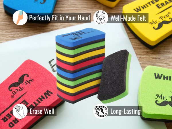 Magnetic Dry Erase Erasers, Dry Erase Board Erasers, Magnetic Whiteboard Eraser, Dry Erasers