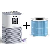 VEWIOR Air Purifiers for Home, HEPA Air Purifiers for Large Room up to 600 sq.ft, Compatible with...