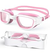 Zeligerstar Kids Swim Goggles,Swimming Goggles for Kids 6-14, Anti-Fog UV Protection Pool Goggles...