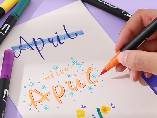 brush pens