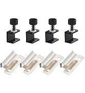 8Pcs 3D Printer Bed Clips Clamp 7mm, Ender 3 Glass Bed Clips Compatible with Ender 3 Pro/Ender 3 ...