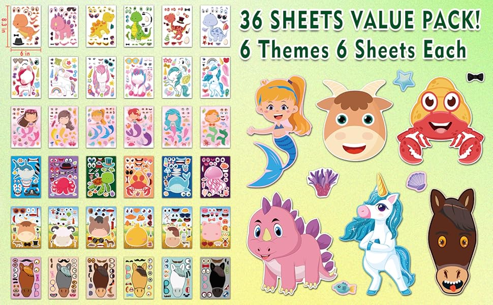 36 Sheets Value Pack
