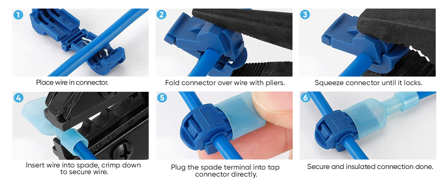 T-TAP WIRE CONNECTORS