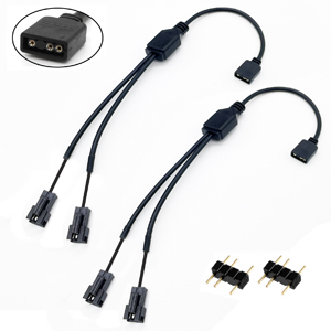 1-to-2 ARGB Male Splitter Cable