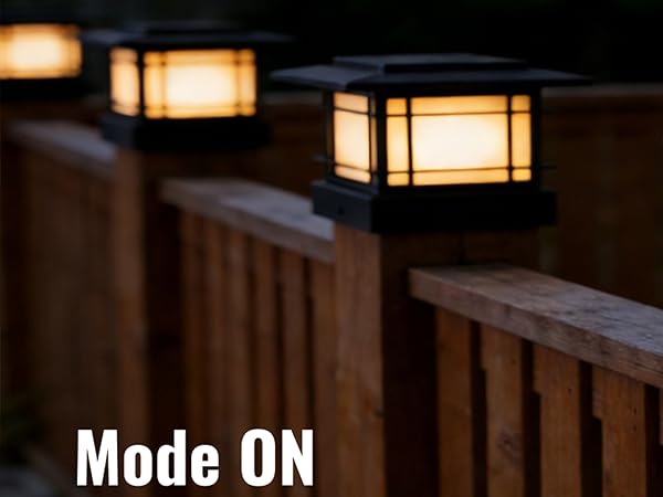 Solar Post Cap Lights