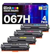 E-Z Ink 067H 067 Toner Cartridge with Chip Compatible for Canon 067H Toner Cartridge Set High Yie...