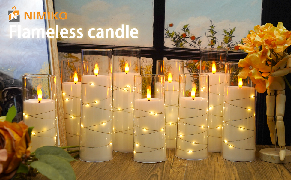 candle flameless candles battery operated candles christmas candles