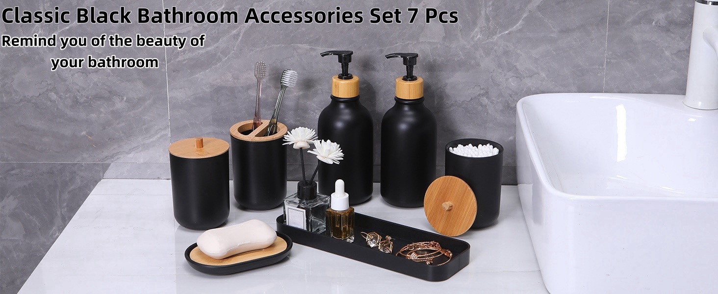 Bathroom Accessories Set 7 Pcs