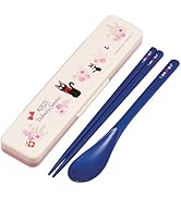 Kiki's Delivery Service Chopsticks and Spoon Set with Case (French Version) - Studio Ghibli Utens...