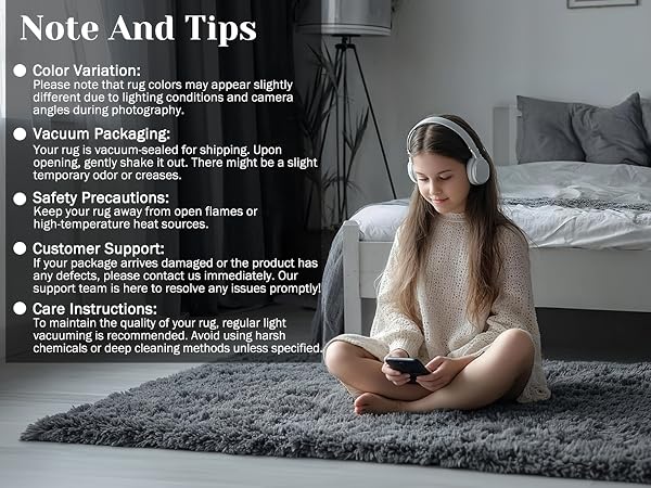 note and tips