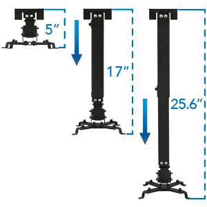 Mount-It! Wall and Ceiling Projector Mount