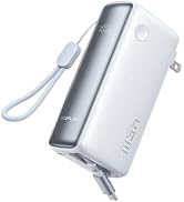 EF ECOFLOW Rapid 45W Power Bank 3-in-1 Portable Charger with Foldable Wall Plug, USB C 2.3ft Cabl...
