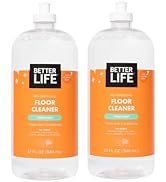 Better Life Floor Cleaner - Liquid Multipurpose Cleaner for Wood, Tile, Laminate, Vinyl, Bamboo -...