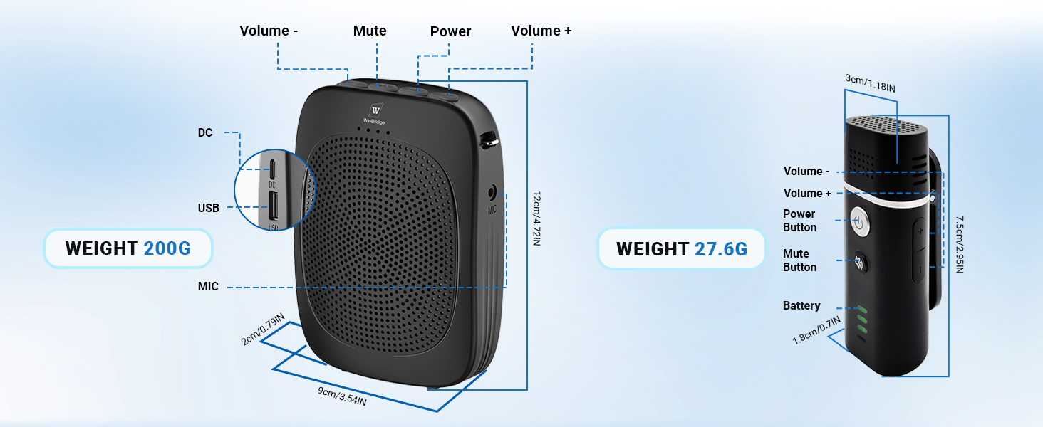 bluetooth teacher microphone
