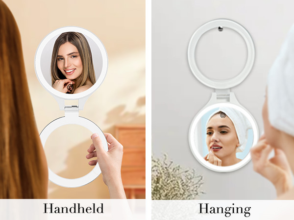 3 in1 Versatile Mirror with 3 Using Ways