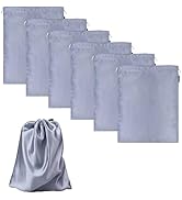 6 Pack Toy Storage Bag Adult Silk Drawstring Storage Bags Toys Organizer Multi Purpose Bags for W...