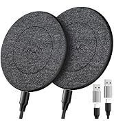 NewQ Wireless Charger, 15W Max Wireless Charging Pad for iPhone 15 14 13 12 11 X 8 Mini/SE/Pro/Ma...