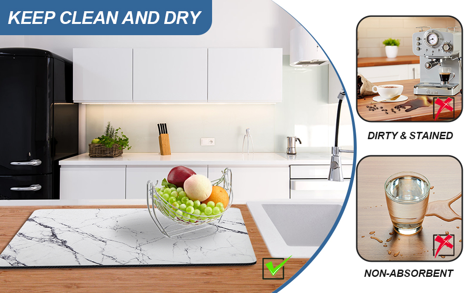 dish mat drying kitchen mat