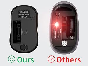2.4Ghz wireless keyboard and mouse mini travel