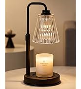Candle Warmer Lamp With Timer Dimmable, Birthday Valentines Day Gifts for Women Mom, Adjustable C...