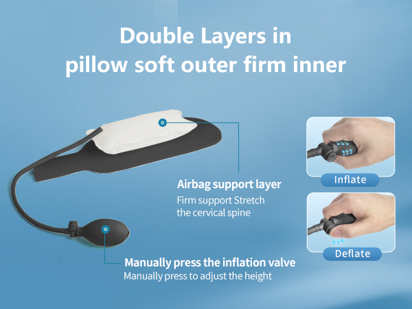Adjustbale neck round Pillow