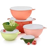 Tupperware Thatsa Bowl Collection 6 Bowl Food Storage Container Set - Dishwasher Safe & BPA Free ...