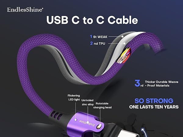 USB C to C cable