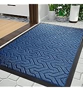Yimobra Door Mat, All-Season Outdoor Indoor Durable Doormat for Home Entrance Floor, Heavy Duty N...
