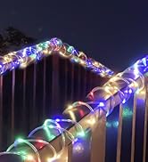 Honche Solar Rope Light 33FT 100LED IP65 Waterproof Outdoor LED