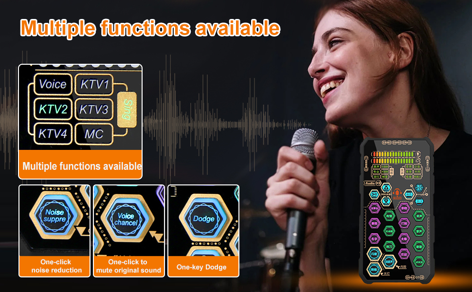 handheld audio mixer