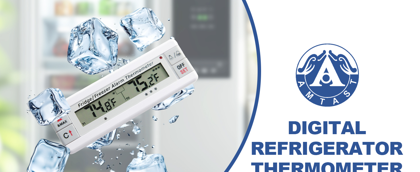 Refrigerator thermometer