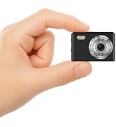 Mini Camera 1080P HD Video Recorder – Keychain Digital Camcorder with 64GB Card, 0.96" HD Display...