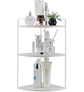 OKLILIYA 3 Tier Corner Bathroom Countertop Organizer, Vanity Organizers, Bathroom Storage Sink Sh...