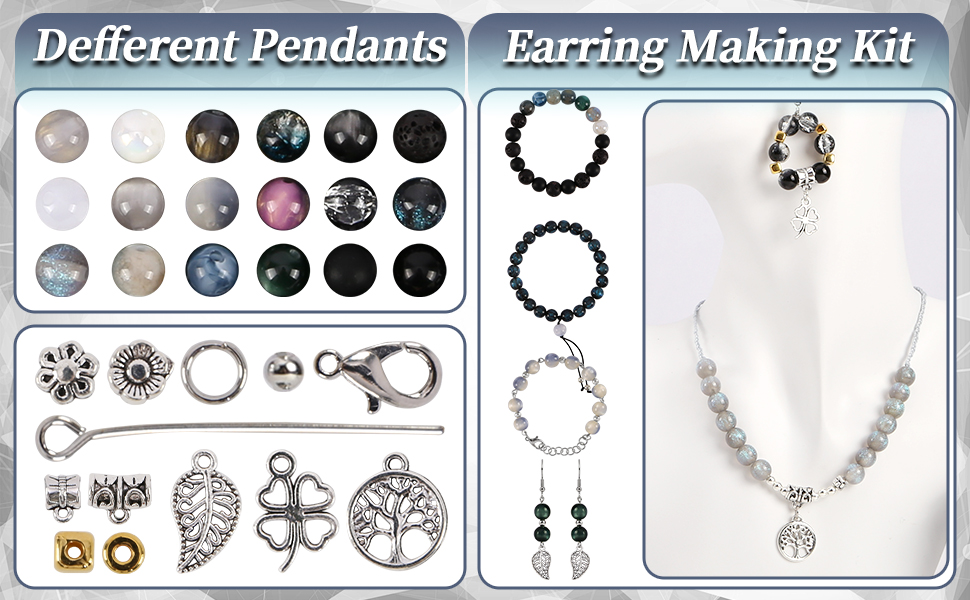 black glass beads