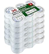 HERKKA Clear Packing Tape, 36 Rolls Heavy Duty Packaging Tape for Shipping Packaging Moving Seali...