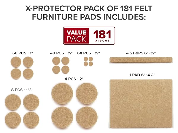 felt furniture pads