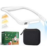 EastPin Reading Light with Storage Case, Rechargeable Neck Book Light | Power Display, Timer, Erg...
