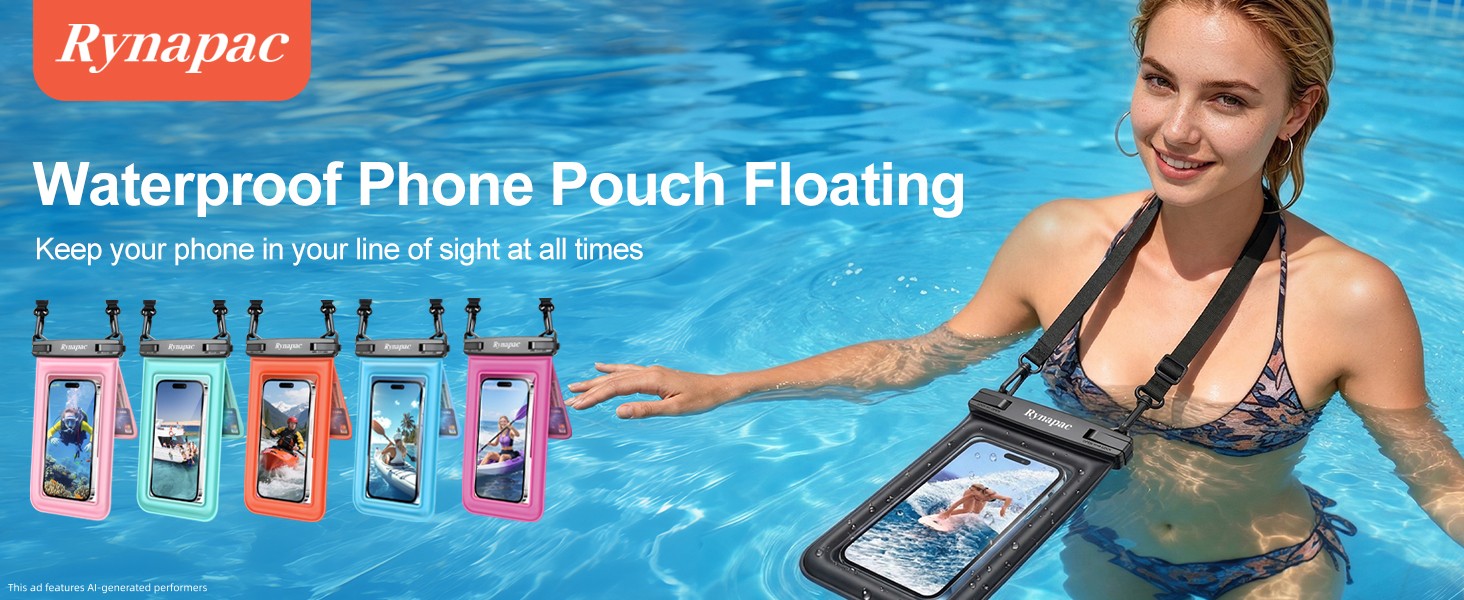 waterproof phone pouch