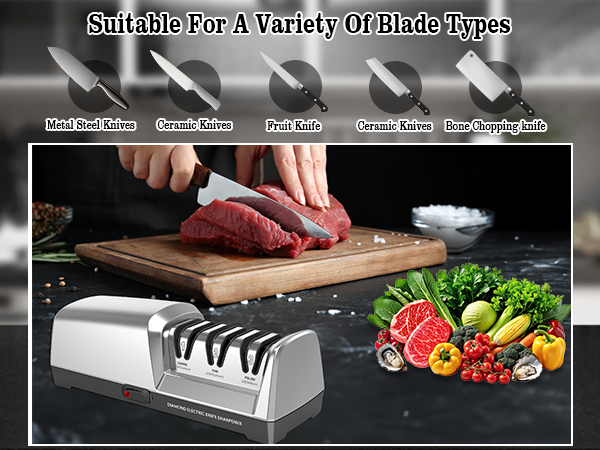 electric knife sharpeners for all knives