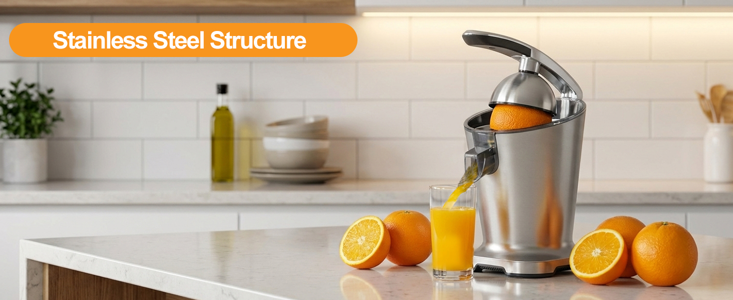 stainless steel electric juicer